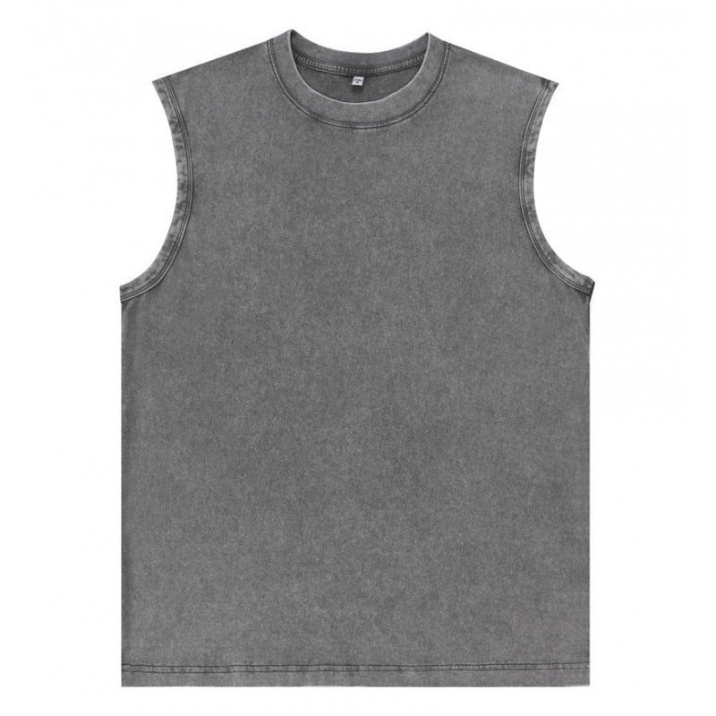 Acid Wash Muscle Tank