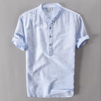 Riviera Linen Henley