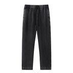Acid Washed Straight Leg Sweatpant