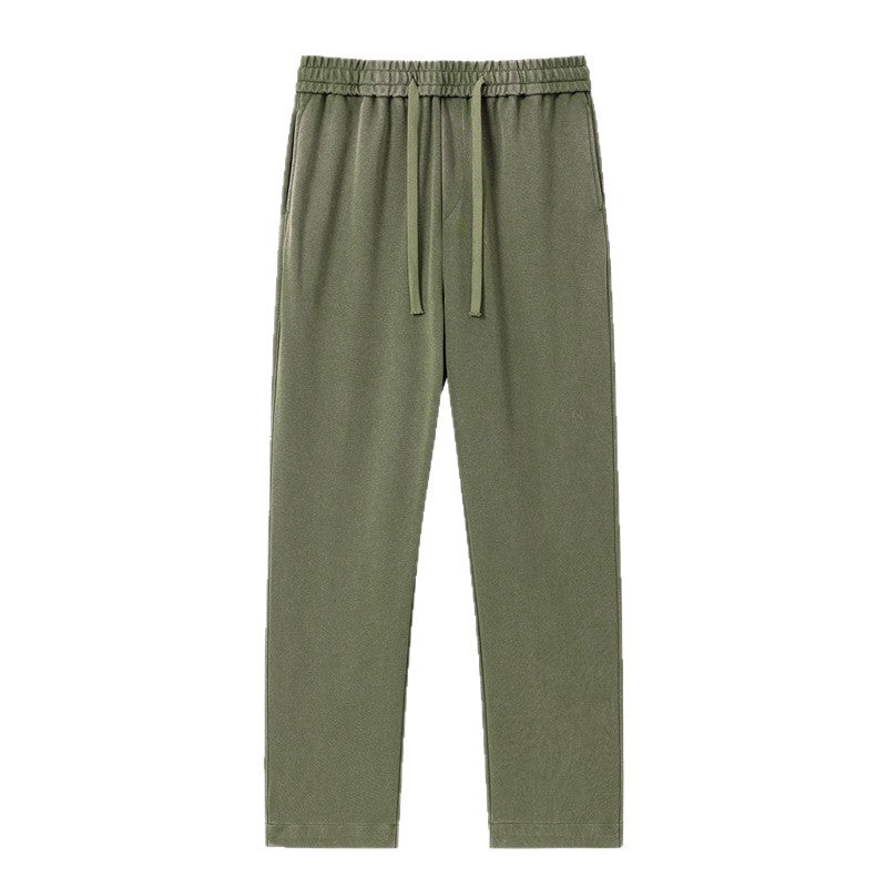 Acid Washed Straight Leg Sweatpant