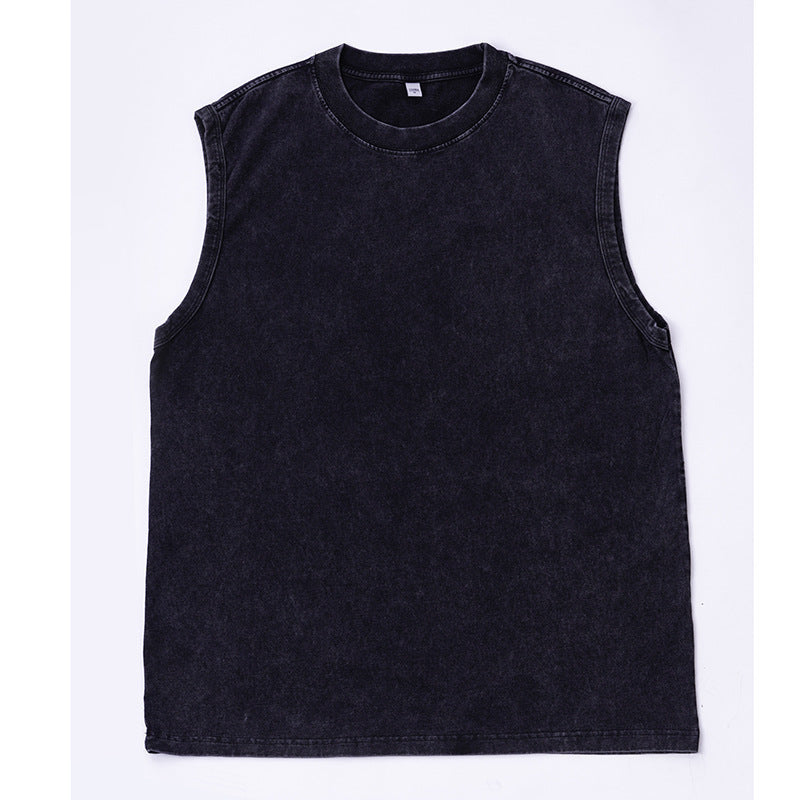 Acid Wash Muscle Tank
