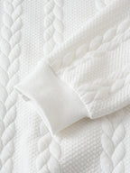 Cable Knit Quarter-Zip