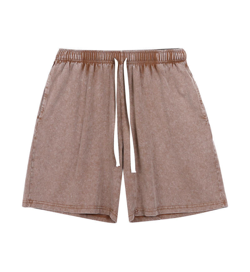 Acid Washed Longline Shorts
