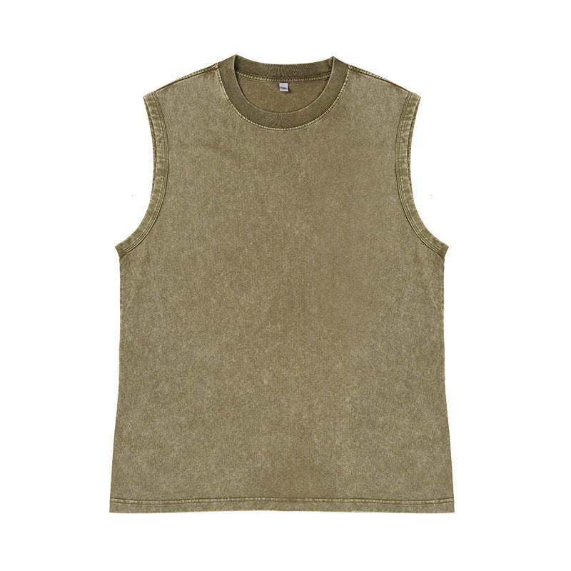 Acid Wash Muscle Tank