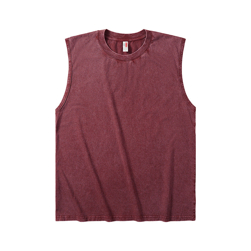 Acid Wash Muscle Tank