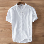 Riviera Linen Henley