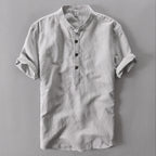 Riviera Linen Henley