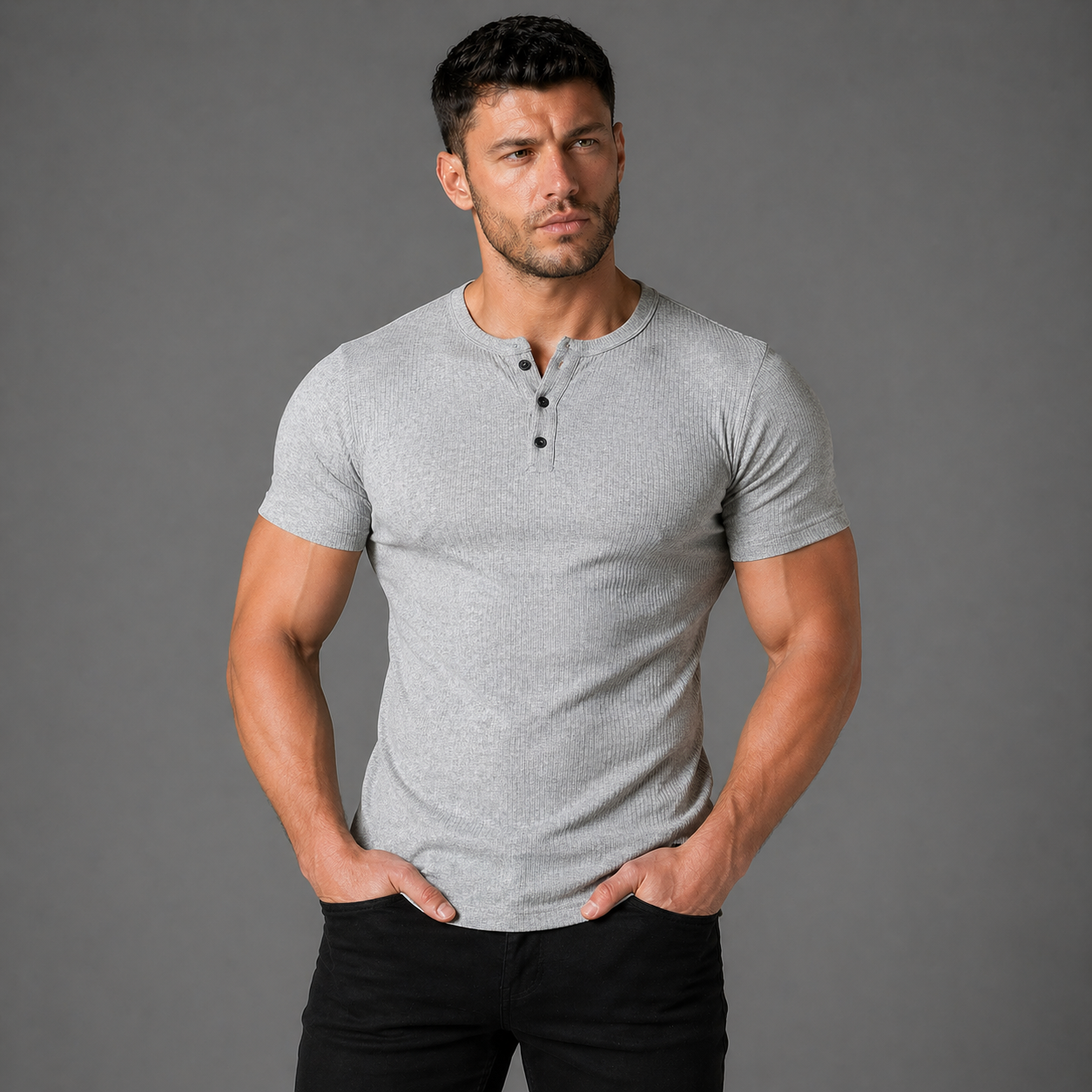 The Daily Standard Muscle Henley
