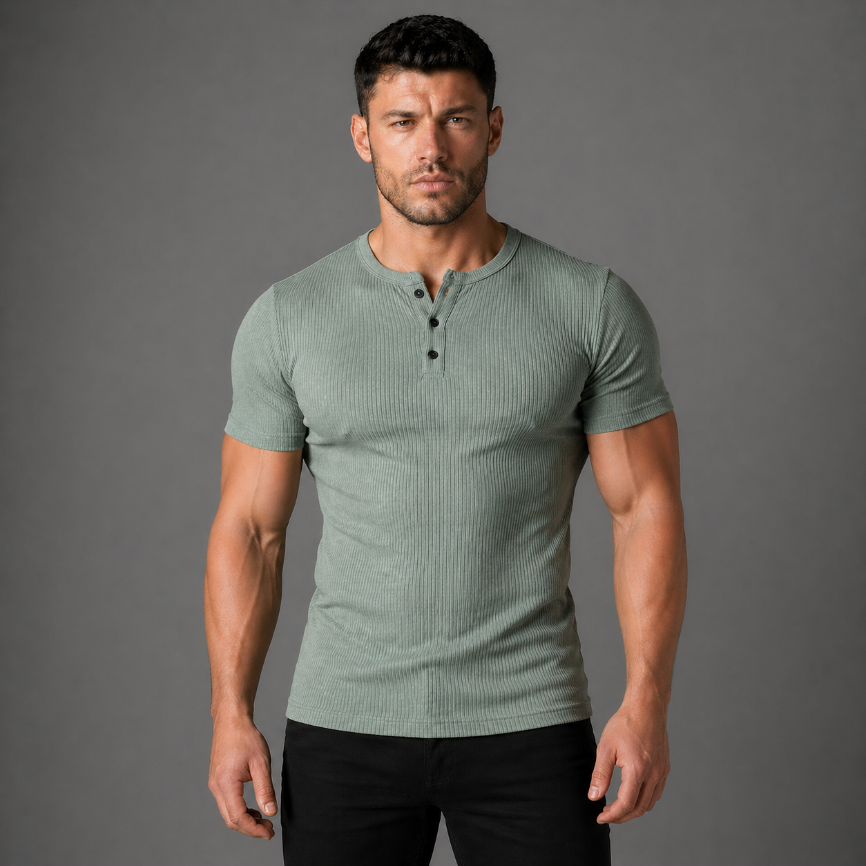 The Daily Standard Muscle Henley