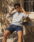 Riviera Linen Henley