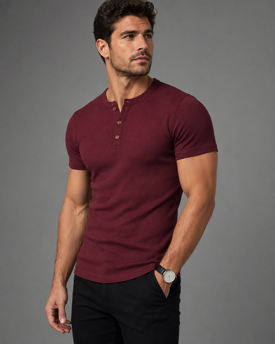 The Daily Standard Muscle Henley