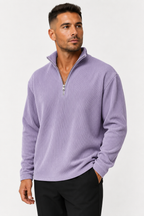 Corded Quarter-Zip