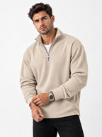 Corded Quarter-Zip
