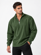 Corded Quarter-Zip