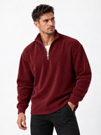 Corded Quarter-Zip