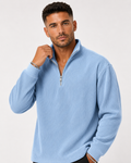 Corded Quarter-Zip