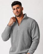 Corded Quarter-Zip