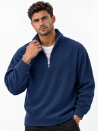 Corded Quarter-Zip