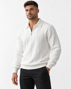 Cable Knit Quarter-Zip