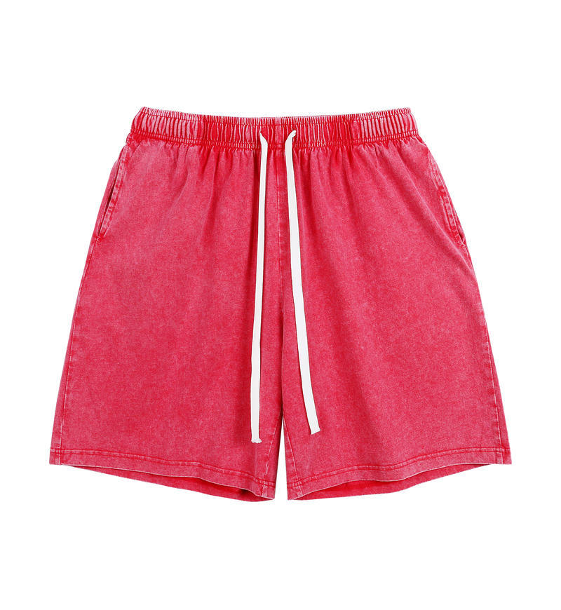 Acid Washed Longline Shorts
