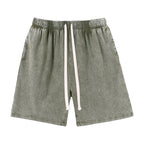 Acid Washed Longline Shorts