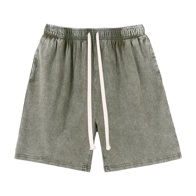 Acid Washed Longline Shorts