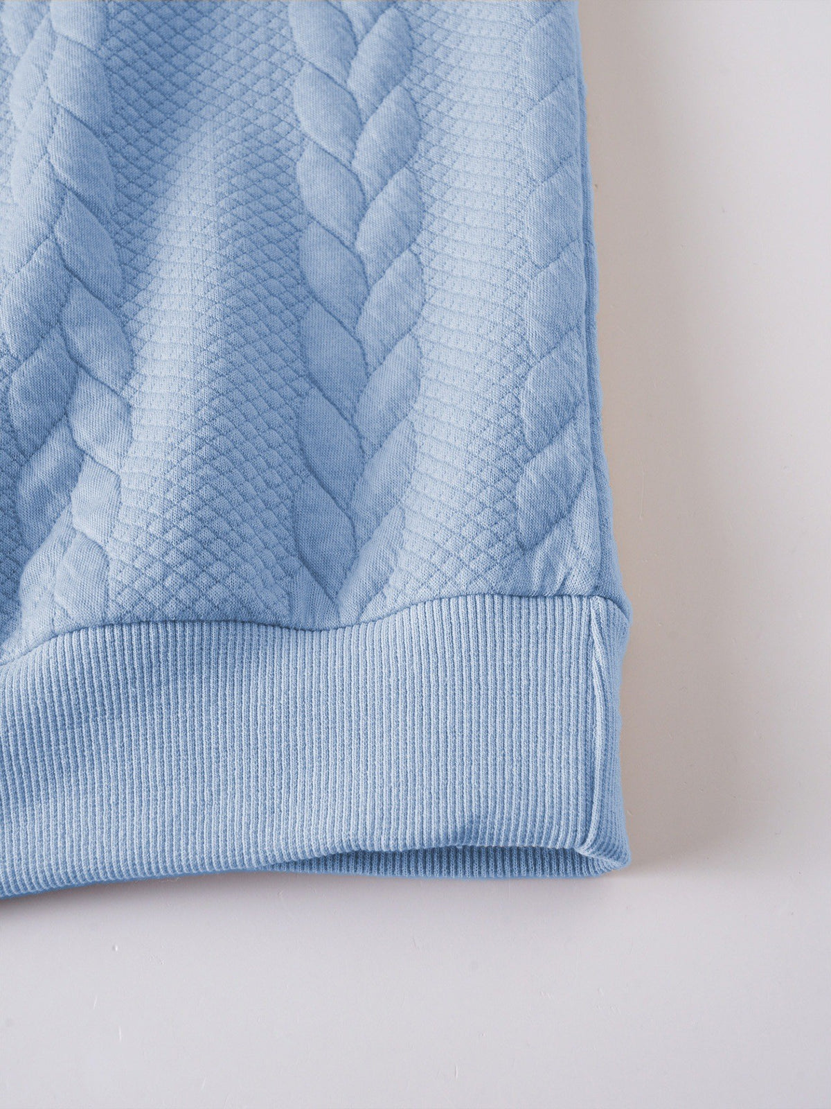 Cable Knit Quarter-Zip
