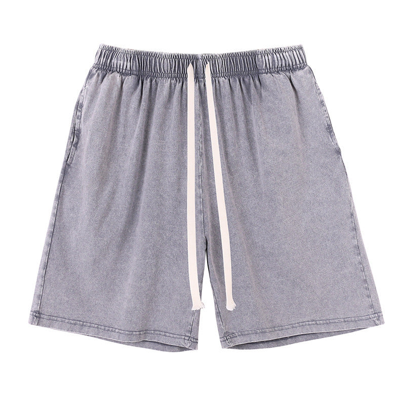 Acid Washed Longline Shorts