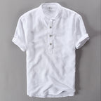 Riviera Linen Henley