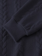 Cable Knit Quarter-Zip