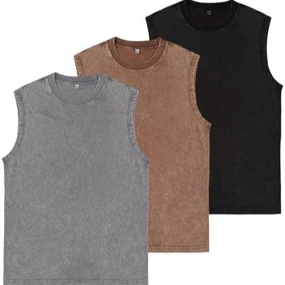 Acid Wash Muscle Tank