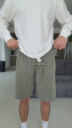 Acid Washed Longline Shorts