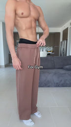 Acid Washed Straight Leg Sweatpant